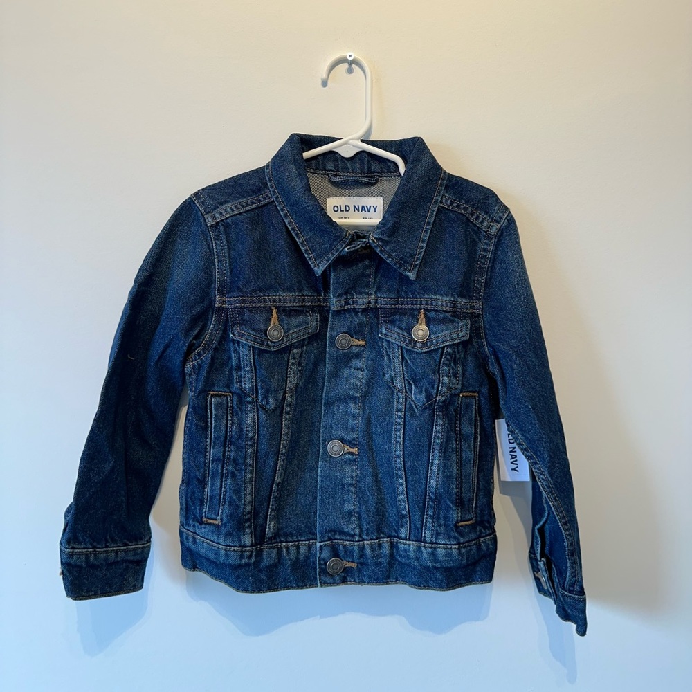NWT Old Navy dark denim jacket